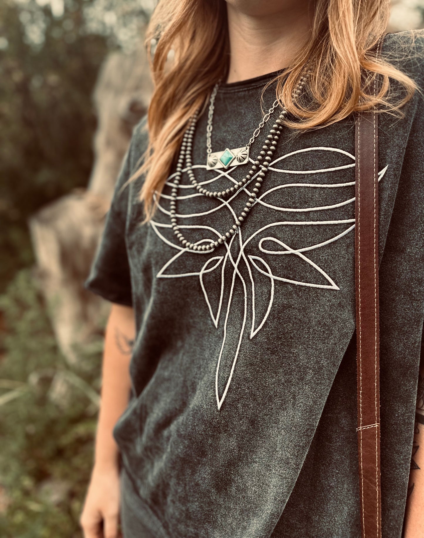 Cowboy Stich Tee