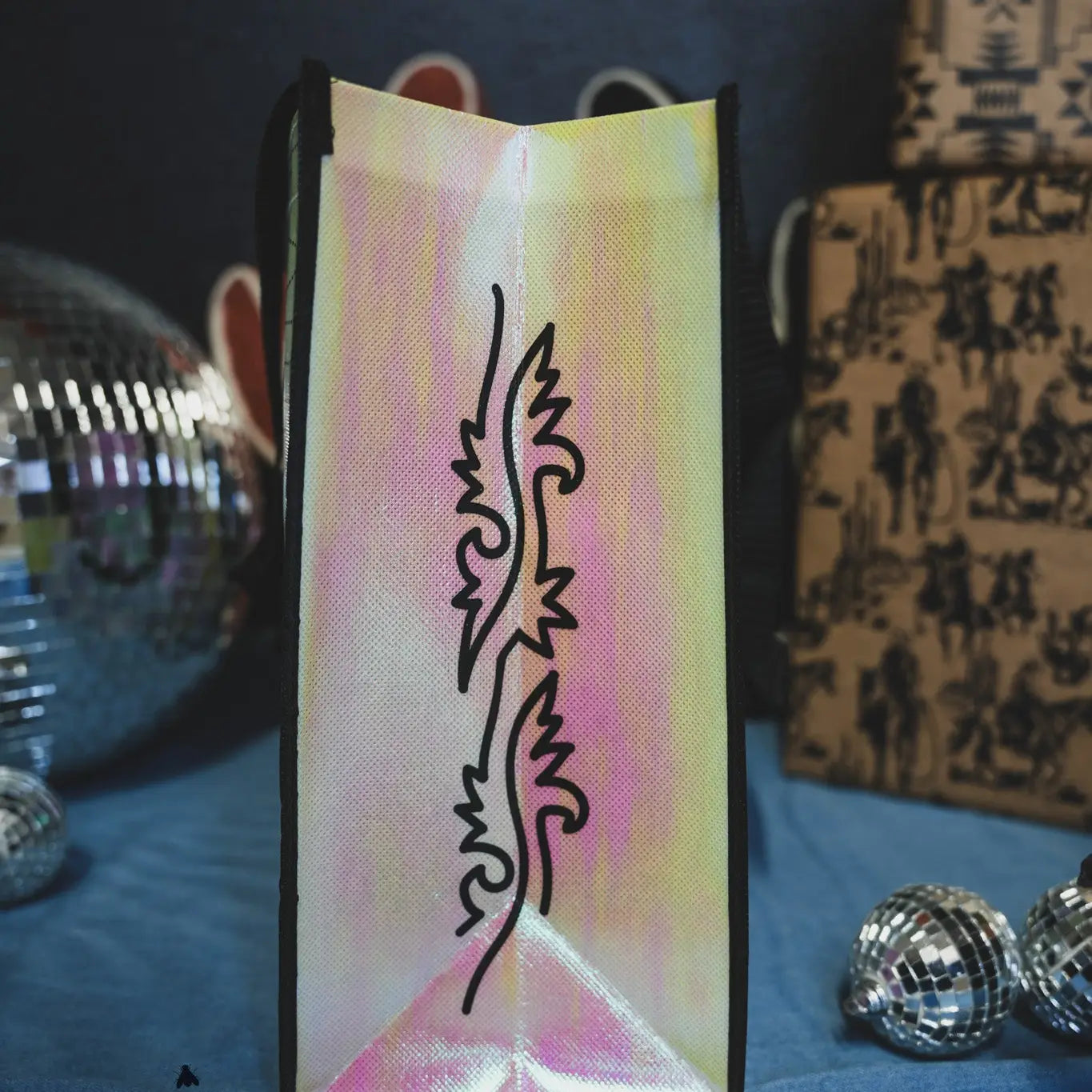 Stich Print Tote Bag