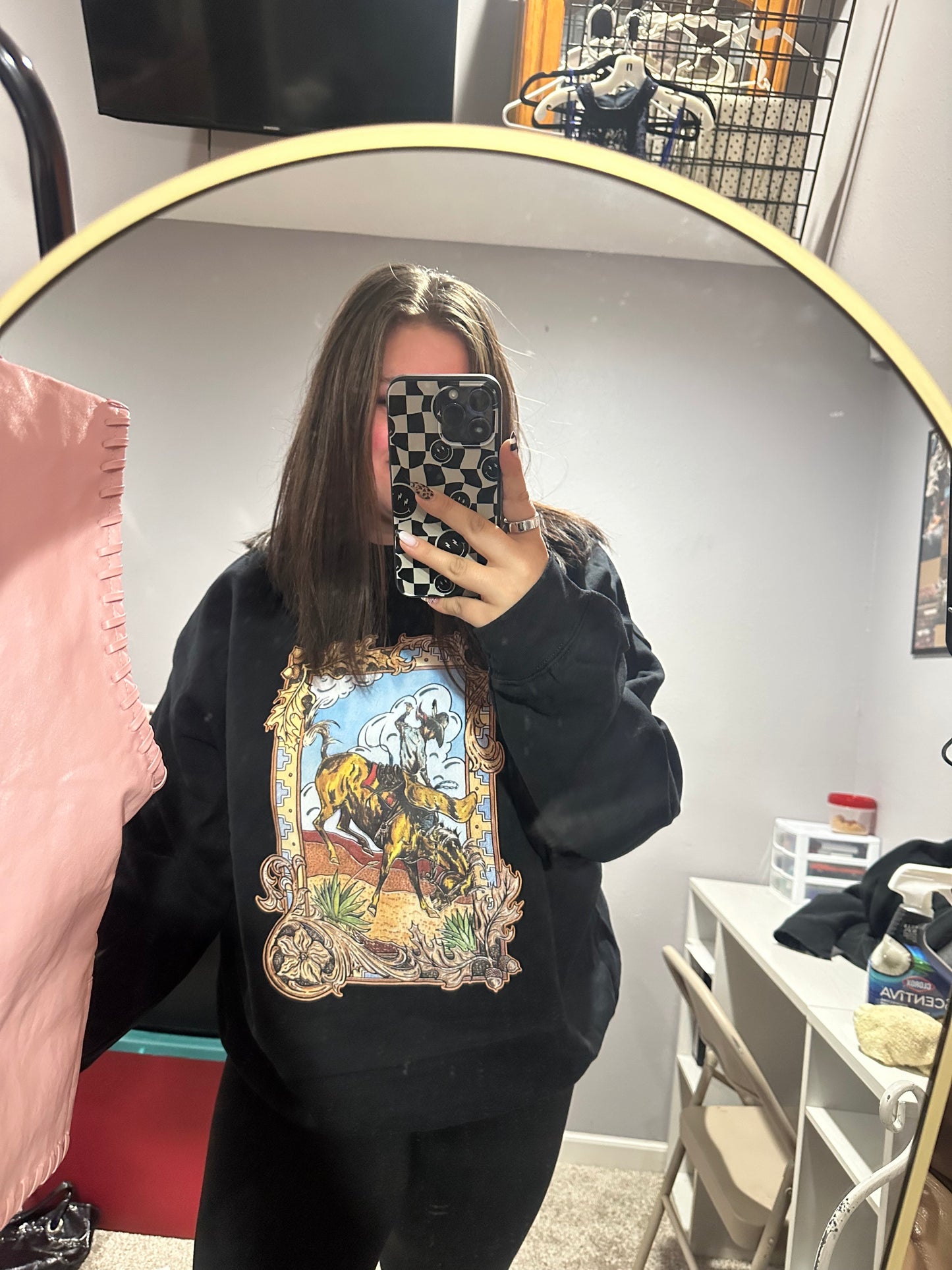 Buckin Wild Crewneck