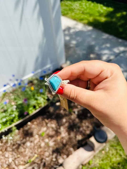 Turquoise Adjustable Ring