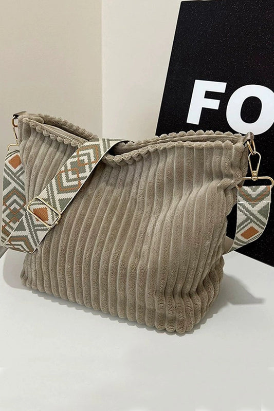 Corduroy Tote Bag