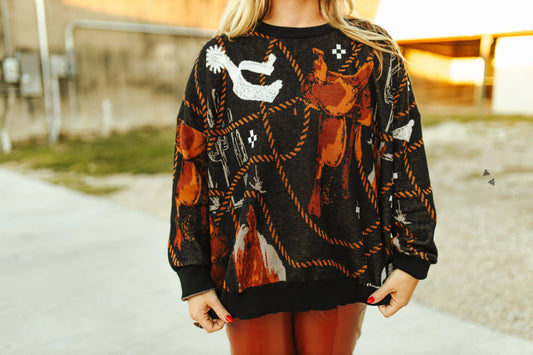 Buckin Sweater